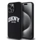 DKNY Liquid Silicone Arch Logo MagSafe tok, iPhone 14 Pro - fekete