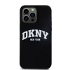 DKNY Liquid Silicone Arch Logo MagSafe tok, iPhone 14 Pro - fekete
