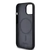 DKNY Liquid Silicone Arch Logo MagSafe tok, iPhone 15 - fekete