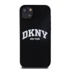 DKNY Liquid Silicone Arch Logo MagSafe tok, iPhone 15 Plus - fekete