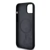 DKNY Liquid Silicone Arch Logo MagSafe tok, iPhone 15 Plus - fekete