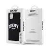 DKNY Liquid Silicone Arch Logo MagSafe tok, iPhone 15 Plus - fekete