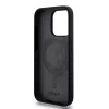 DKNY Liquid Silicone Arch Logo MagSafe tok, iPhone 15 Pro - fekete