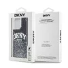 DKNY Liquid Glitter Arch Logo tok, iPhone 13 Pro Max - fekete