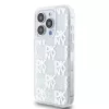 DKNY Liquid Glitter Checkered Pattern tok, iPhone 15 Pro - átlátszó