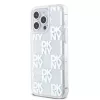 DKNY Liquid Glitter Checkered Pattern tok, iPhone 15 Pro Max - átlátszó