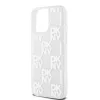 DKNY Liquid Glitter Checkered Pattern tok, iPhone 15 Pro Max - átlátszó