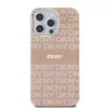 DKNY PC/TPU Repeat Pattern Tonal Stripe Magsafe tok, iPhone 15 Pro Max - rózsaszín