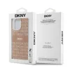 DKNY PC/TPU Repeat Pattern Tonal Stripe Magsafe tok, iPhone 15 Pro Max - rózsaszín