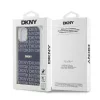 DKNY PC/TPU Repeat Pattern Tonal Stripe Magsafe tok, iPhone 11 - kék