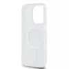 DKNY PC/TPU Repeat Pattern Tonal Stripe Magsafe tok, iPhone 14 Pro Max - bézs
