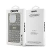DKNY PC/TPU Repeat Pattern Tonal Stripe Magsafe tok, iPhone 14 Pro Max - bézs