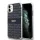 DKNY PC/TPU Repeat Pattern Tonal Stripe Magsafe tok, iPhone 11 - fekete