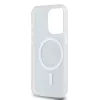 DKNY PC/TPU Repeat Pattern Tonal Stripe Magsafe tok, iPhone 13 Pro - fekete
