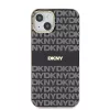DKNY PC/TPU Repeat Pattern Tonal Stripe Magsafe tok, iPhone 14 - fekete