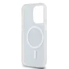 DKNY PC/TPU Repeat Pattern Tonal Stripe Magsafe tok, iPhone 14 Pro Max - fekete