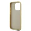 Karl Lagerfeld Wrinkled PU Signature Logo tok, iPhone 15 Pro Max - arany
