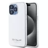 Karl Lagerfeld Grained PU Hotel RSG iPhone 15 Pro Max tok – szürke