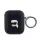 Karl Lagerfeld PU Embossed Karl Head tok, Airpods 1/2 - fekete