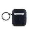 Karl Lagerfeld PU Embossed Karl Head tok, Airpods 1/2 - fekete