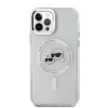 Karl Lagerfeld IML K&CH Heads Metal Frame MagSafe tok, iPhone 16 Pro Max Transparent