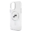Karl Lagerfeld IML K&CH Heads Metal Frame MagSafe tok, iPhone 16 Pro Max Transparent