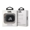Karl Lagerfeld PU Embossed Karl and Choupette Heads tok, Airpods Pro 2 - fekete