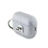 Karl Lagerfeld PU Embossed Karl and Choupette Heads tok, Airpods Pro 2 - ezüst - 