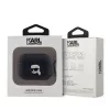 Karl Lagerfeld PU Embossed Karl Head tok, Airpods Pro - fekete