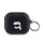 Karl Lagerfeld PU Embossed Karl Head tok, Airpods 3 - fekete