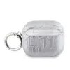 Karl Lagerfeld PU Embossed Karl Head tok, Airpods 3 - ezüst