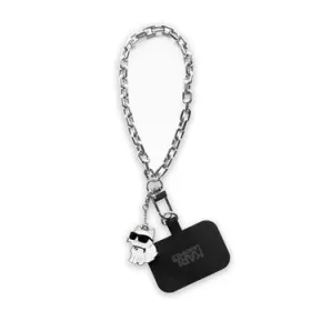   Karl Lagerfeld Universal Hand Strap Choupette Silver - ezüst