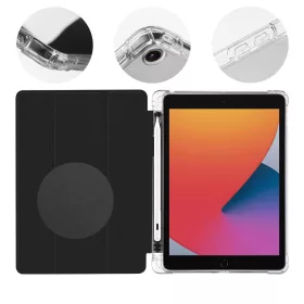   OBAL:ME MistyTab tok – Apple iPad 10.2 (2019/2020/2021) – fekete