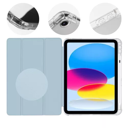 OBAL:ME MistyTab tok – Apple iPad 10.9 (2022/11 2025) – világoskék