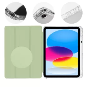   OBAL:ME MistyTab tok – Apple iPad 10.9 (2022/11 2025) – világoszöld