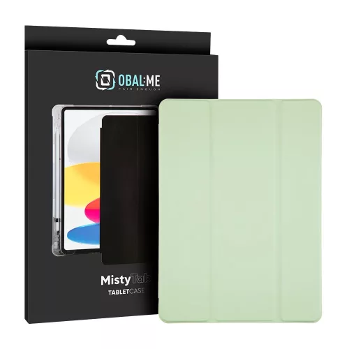 OBAL:ME MistyTab tok – Apple iPad 10.9 (2022/11 2025) – világoszöld