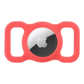   Tactical Airtag Beam Collar tartó Apple AirTag-hez – Piros