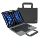 Nillkin Bumper GO Keyboard (Backlit Version) tok – Apple iPad Air 4/5/10.9 2020/11 2024/2025/Pro 11 (2020/2021/2022) – fekete