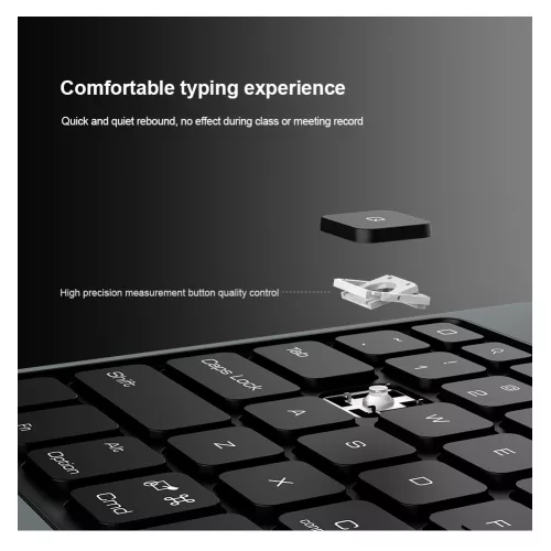 Nillkin Bumper Link Keyboard (Backlit Version) tok – Apple iPad Pro 12.9 2020/2021/2022/ Air 13 (2024/2025) – fekete