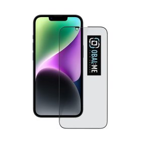   OBAL:ME Privacy 5D üvegfólia – iPhone 13 / 13 Pro / 14 / 16e / 17e – Fekete