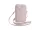 Guess PU Grained 4G Metal Logo Wallet Phone Bag Zipper Pink - rózsaszín