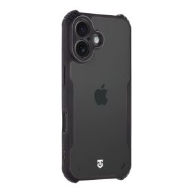   Tactical Quantum Stealth tok, Apple iPhone 16 - átlátszó- fekete