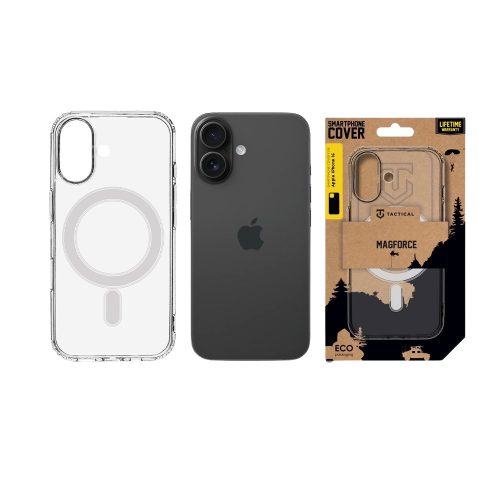 Tactical MagForce tok, Apple iPhone 16 Transparent