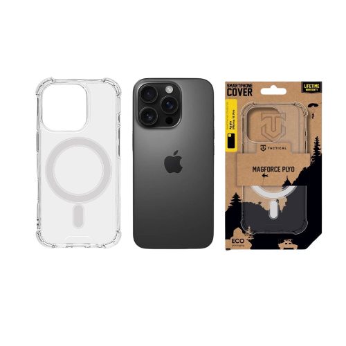 Tactical MagForce Plyo tok, Apple iPhone 16 Pro Transparent