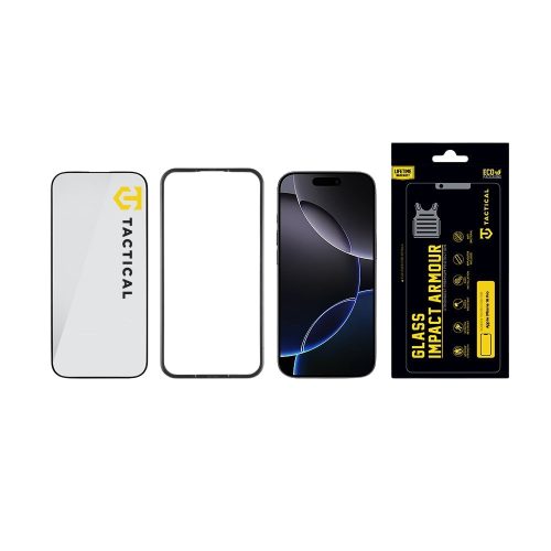 Tactical Glass Impact Armour üvegfólia, iPhone 16 Pro