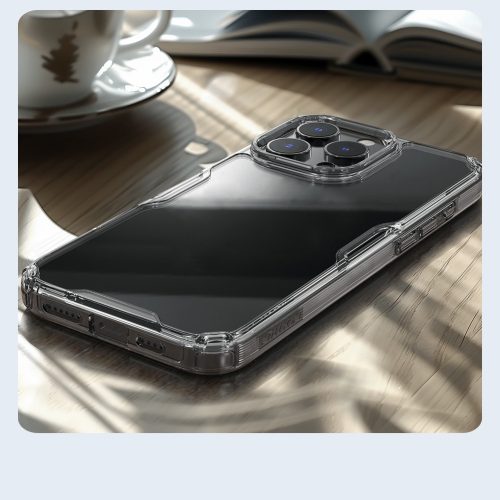Nillkin Nature TPU PRO tok Apple iPhone 16 Pro készülékhez – Átlátszó