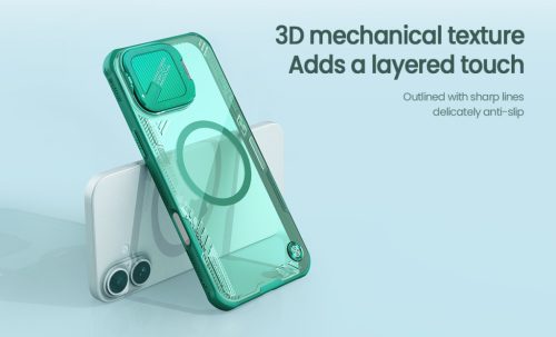 Nillkin Iceblade Prop Magnetic tok Apple iPhone 16 készülékhez – Fekete