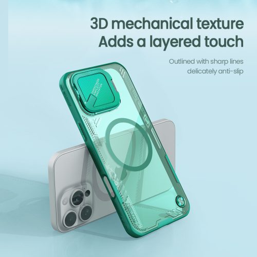 Nillkin Iceblade Prop Magnetic tok Apple iPhone 16 Pro készülékhez – Fekete