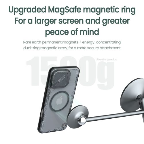 Nillkin Iceblade Prop Magnetic tok Apple iPhone 16 Pro készülékhez – Fekete