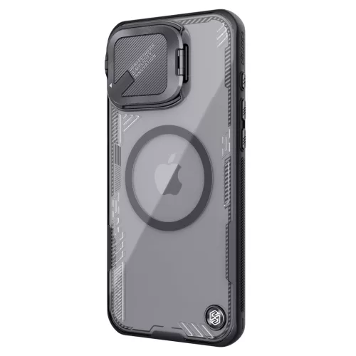 Nillkin Iceblade Prop Magnetic tok Apple iPhone 16 Pro Max készülékhez – Fekete